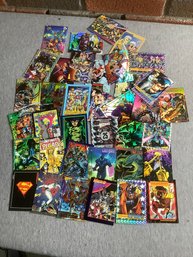 Super Heroes Collector Cards Lot