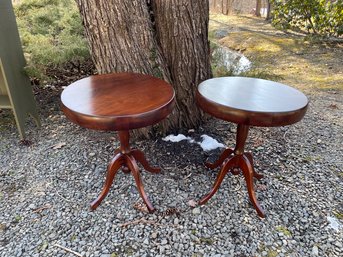 Pair Of Vintage Style Lamp Tables