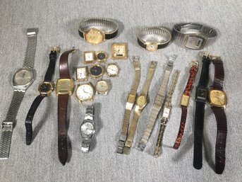 Huge Lot Of ALL SEIKO Watches - All Types All Styles - ALL NEED WORK - Seikos Are Becoming More Popular