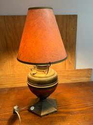 A BRADLEY AND HUBBARD LAMP