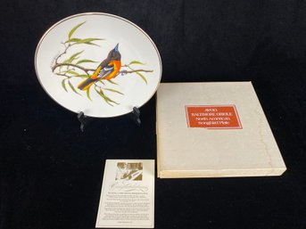 Avon Collectible North American Songbird Plate