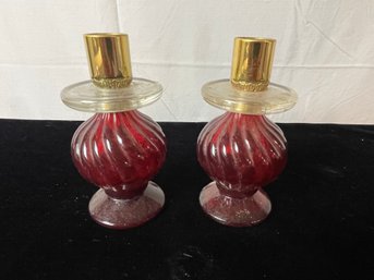 Pair Of Avon Candles