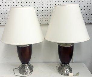 Pair Of Nice Modern Lamps