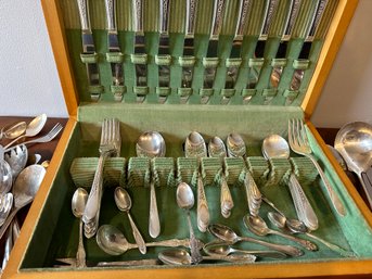 Wm. Rogers Silverplate & Misc. Others Large Lot