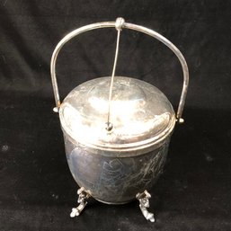 Sheridan Silver On Copper Ice Bucket