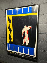 Vintage Henri Matisse Exhibition Poster