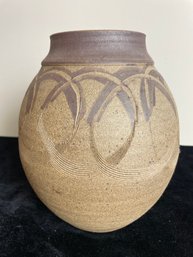 Red Rock Art Pottery Vase