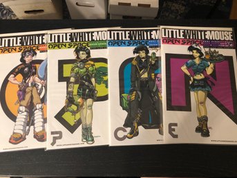 Little White Mouse. Series 4 #1-4.    Lot 199