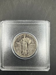 1925 Standing Liberty Silver Quarter