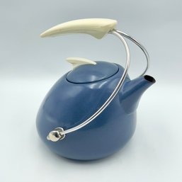 Mid Century Noritake Colorwave Enameled Tea Kettle