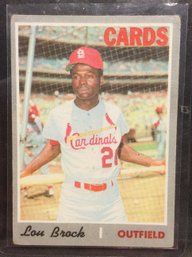 1970 Topps Lou Brock - M