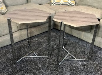 Pair Of Art Deco Side Tables