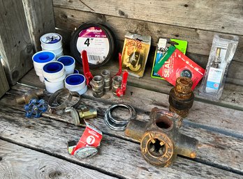 Miscellaneous Plumbing Tools And Supplies. Lot- V