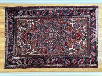 Another Gorgeous Vintage Oriental Area Rug, Wool,68x45