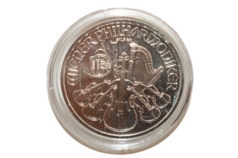 1 Oz Silver Austrian Philharmonic 1.5 Euro