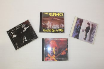Lot Of Four Mixed Bootleg Cd's From The Doors, The Who And Kenny Wayne Shepherd