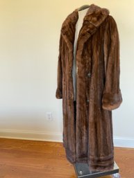 Vintage Full Length Fur Coat By Alexander's.