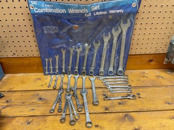 11 Piece Combination Wrench Set & Additional Sizes