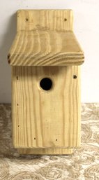 Home Made Wood Birdhouse