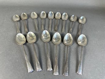Fifteen Vintage Gorham Sterling Silver Tea Spoons
