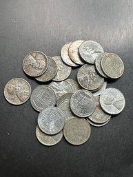 25 Steel Pennies