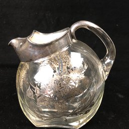 Silver Trimmed Tea Pot