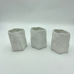 Set Of 3 Hasami Porcelain Tea Cups