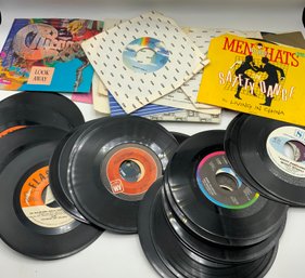 Vintage Vinyl 45s Lot ~ More Than 40 ~