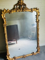 Vintage Mirror - Gold Tone Finish