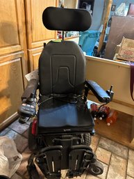 Electric Wheel Chair - Still Has Tags - Axiom  With Quantum True Balance, 3 Flip Back Arm Rest