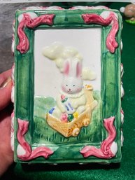 1980s Baby Bunny Jello Gelatin Mold-ceramic Decor