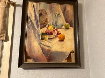 Oil On Canvas Signed Mary B. Vanducci - Still Life