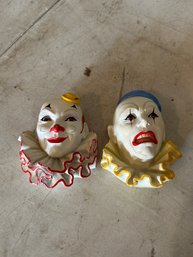 Legend Products Chalkware Clowns