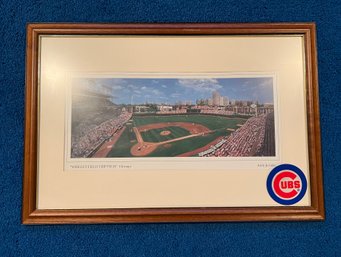 Wrigley Field Triptych - Andy Jurinko Framed Print