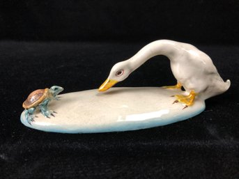 Turtle And Goose Ceramic Decor