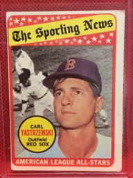 1969 Topps Carl Yastrzemski All Star Card - K