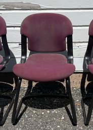 MCM 1980s Herman Miller Equa Chair Side-chair Arm-chair -Single Plum Chair
