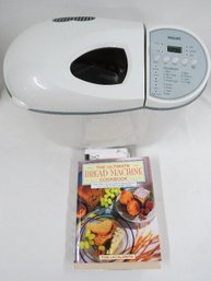 Philips Bread Machine With Book - Working