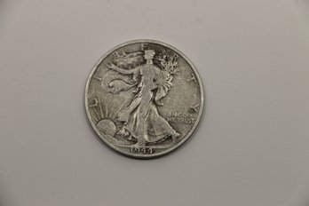 1944 D Silver Walking Liberty Half Dollar Coin