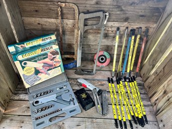 Mixed Lot Of Diablo Cummins Blades, Masonry Cutting Blade , Never Used Power Wrench   Lot-  W