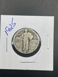 1925 Standing Liberty Silver Quarter