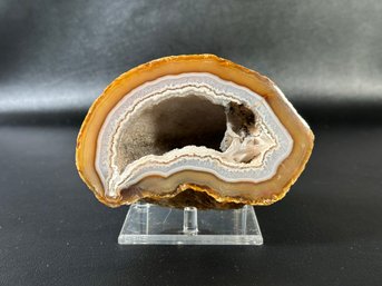 A Wonderful Banded Agate Geode