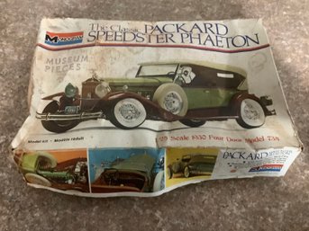 Monogram The Classic Packard Speedster Phaeton 1930 Four Door Model Car