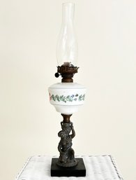 A Vintage Oil Lamp