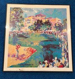 Leroy Neiman Westchester Golf Classic , Pencil Hand Signed Print