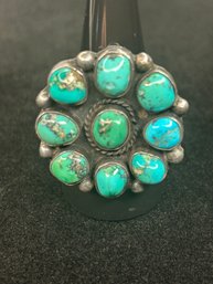 Sterling And Turquoise Ring