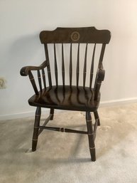 The University Of Connecticut 1881 Marked Wooden Side Chair