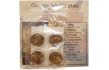 1789-1797 1st President USA George Washington Dollar Coins