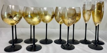Robert Strong Hand Blown Wine & Champagne Glasses (11)