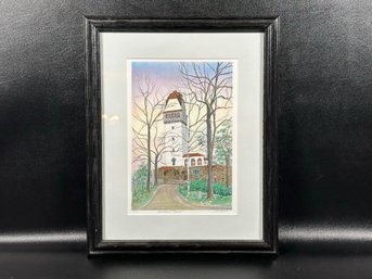 Marilyn Davis, Limited Edition Print, Heublein Tower, Pencil-Signed, Titled & Numbered